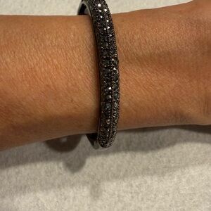 Elegant Black Crystal Bracelet
